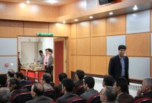 گزارش تصویری از مراسم تقدیر از کارمند نمونه در دانشگاه صنعتی شاهرود